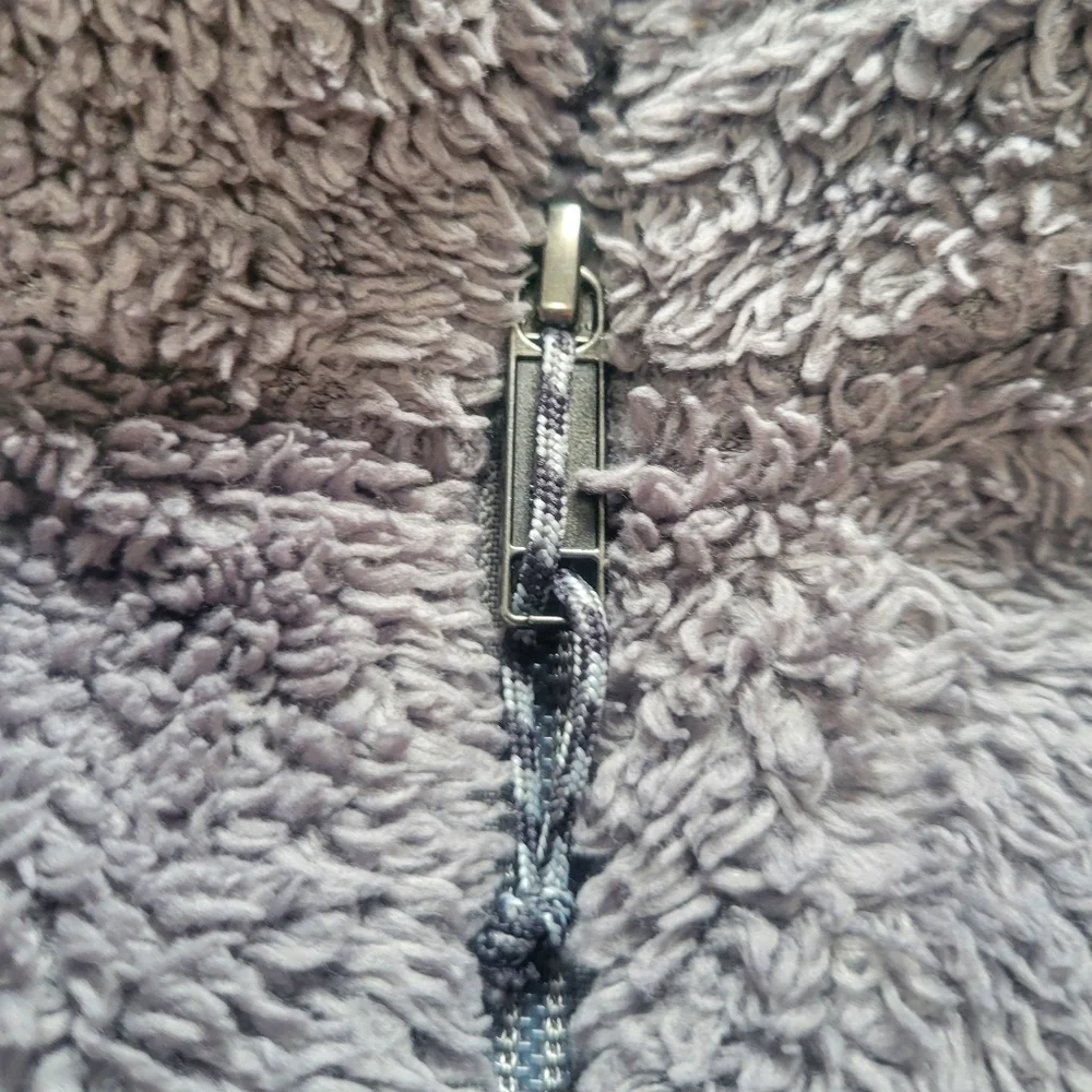 Patagonia // M's Los Gatos High Pile Pullover Fleece // XL // Salt Grey - Picture 4 of 8